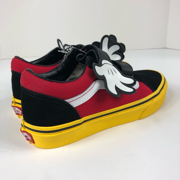 Vans Disney kids Velcro Mickey shoes - Picture 3 of 8